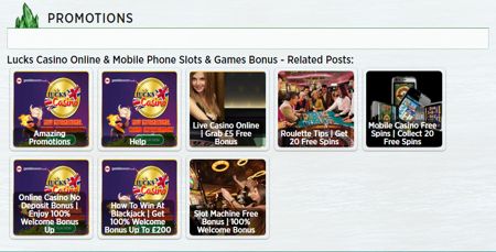 Lucks Mobile Casino Slots 